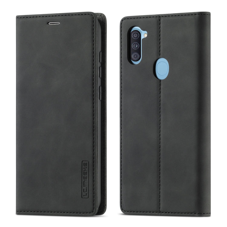 LC.IMEEK Strong Magnetism Ultra-thin Horizontal Flip Shockproof Matte TPU + PU Leather Case with Holder & Card Slots & Wallet, For Samsung Galaxy A11 / M11, For Samsung Galaxy A21s, For Samsung Galaxy A71 / M70s, For Samsung Galaxy A51 / M40s����������...
