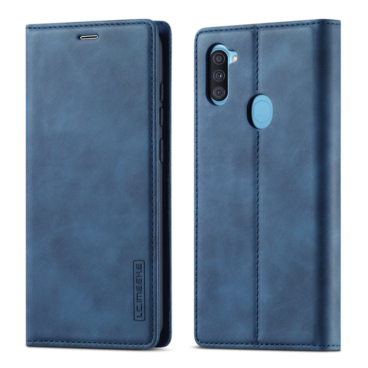 LC.IMEEK Strong Magnetism Ultra-thin Horizontal Flip Shockproof Matte TPU + PU Leather Case with Holder & Card Slots & Wallet, For Samsung Galaxy A11 / M11, For Samsung Galaxy A21s, For Samsung Galaxy A71 / M70s, For Samsung Galaxy A51 / M40s����������...