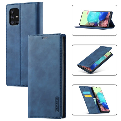 LC.IMEEK Strong Magnetism Ultra-thin Horizontal Flip Shockproof Matte TPU + PU Leather Case with Holder & Card Slots & Wallet, For Samsung Galaxy A11 / M11, For Samsung Galaxy A21s, For Samsung Galaxy A71 / M70s, For Samsung Galaxy A51 / M40s����������...