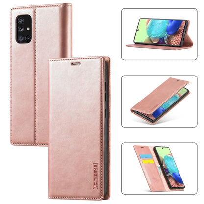 LC.IMEEK Strong Magnetism Ultra-thin Horizontal Flip Shockproof Matte TPU + PU Leather Case with Holder & Card Slots & Wallet, For Samsung Galaxy A11 / M11, For Samsung Galaxy A21s, For Samsung Galaxy A71 / M70s, For Samsung Galaxy A51 / M40s����������...