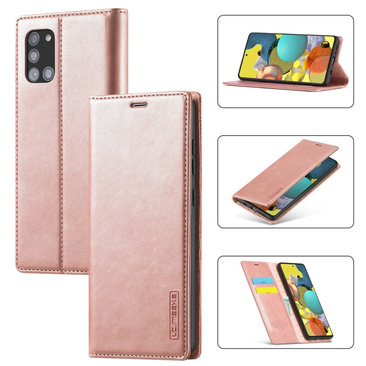 LC.IMEEK Strong Magnetism Ultra-thin Horizontal Flip Shockproof Matte TPU + PU Leather Case with Holder & Card Slots & Wallet, For Samsung Galaxy A11 / M11, For Samsung Galaxy A21s, For Samsung Galaxy A71 / M70s, For Samsung Galaxy A51 / M40s����������...