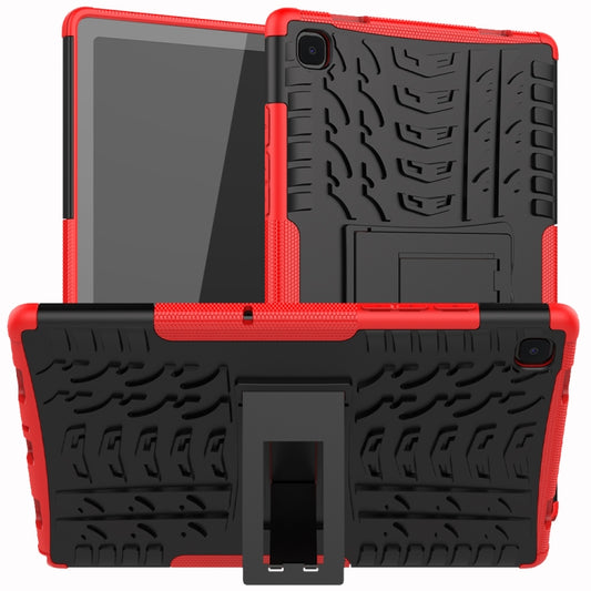 Tire Texture TPU+PC Shockproof Case with Holder, For Samsung Galaxy Tab A7 (2020) T500/T505