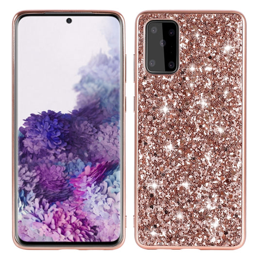 Glitter Powder Shockproof TPU Protective Case, For Samsung Galaxy S20 FE
