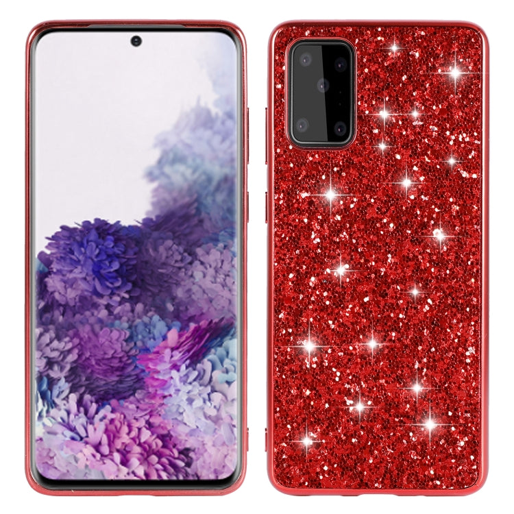 Glitter Powder Shockproof TPU Protective Case, For Samsung Galaxy S20 FE