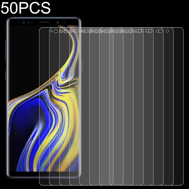 For Motorola Moto G9 Play 50 PCS 0.26mm 9H 2.5D Tempered Glass Film