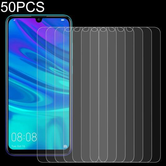 For Motorola Moto G9 Play 50 PCS 0.26mm 9H 2.5D Tempered Glass Film