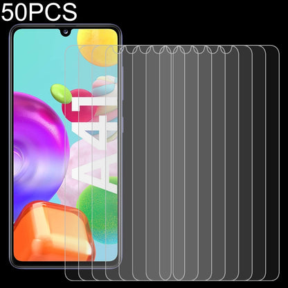 For Motorola Moto G9 Play 50 PCS 0.26mm 9H 2.5D Tempered Glass Film