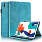 Life Tree Series Horizontal Flip Leather Case with Holder & Card Slots & Pen Slot