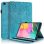 Life Tree Series Horizontal Flip Leather Case with Holder & Card Slots & Pen Slot