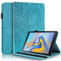 Life Tree Series Horizontal Flip Leather Case with Holder & Card Slots & Pen Slot