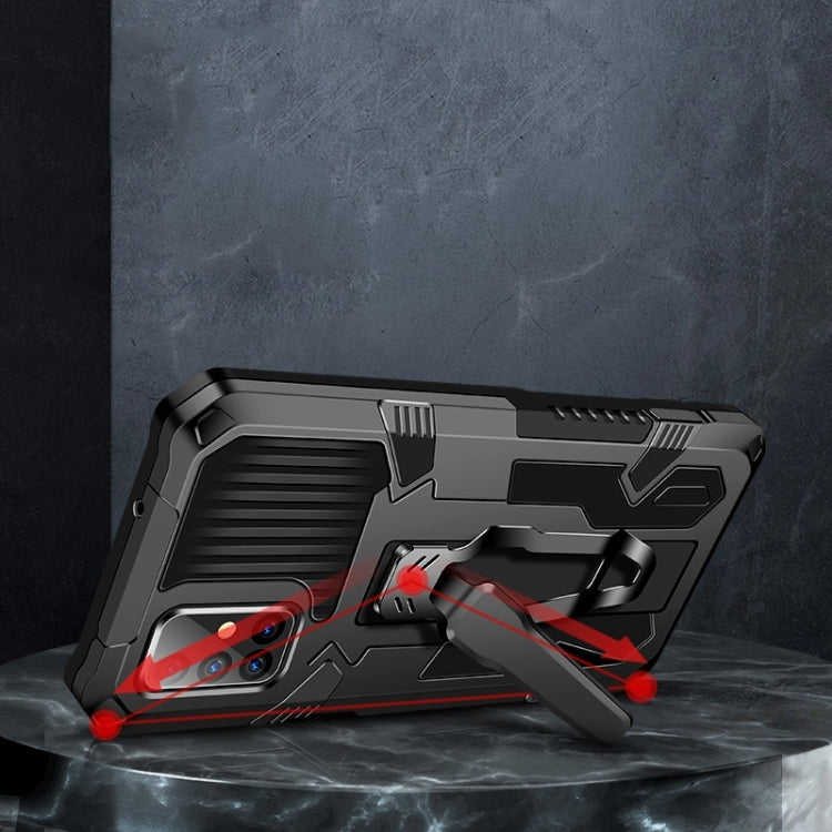 Machine Armor Warrior Shockproof PC + TPU Protective Case, For Samsung Galaxy S20 FE