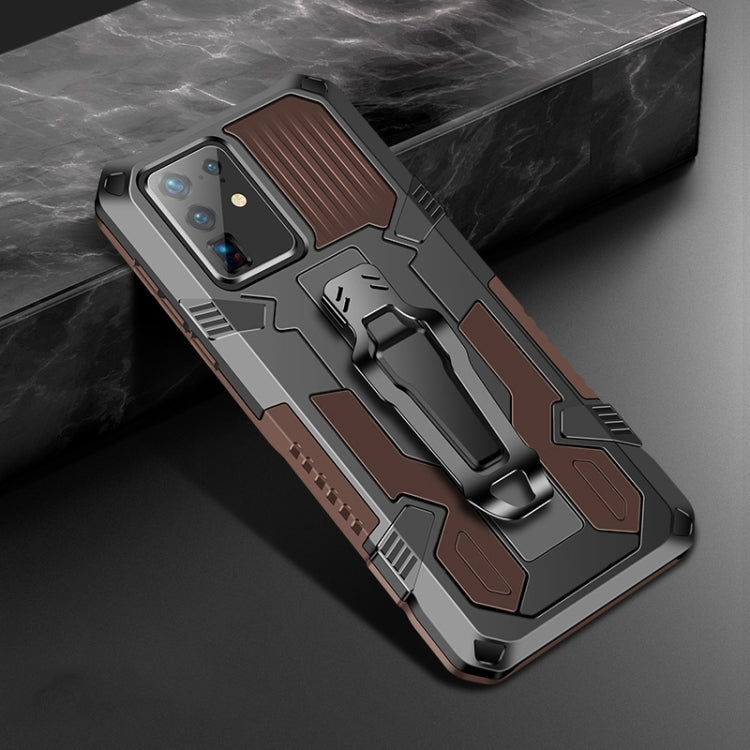 Machine Armor Warrior Shockproof PC + TPU Protective Case, For Samsung Galaxy S20 FE