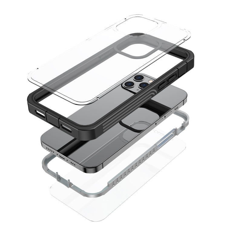 Waterproof Dustproof Shockproof Transparent Acrylic Protective Case, For iPhone 12 Pro Max