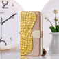 Laser Glitter Powder Matching Crocodile Texture Horizontal Flip Leather Case with Card Slots & Holder & Wallet, For Samsung Galaxy M51, For Samsung Galaxy S20 FE