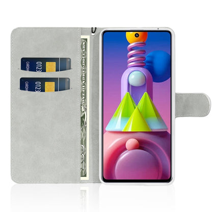 Glitter Powder Horizontal Flip Leather Case with Card Slots & Holder & Lanyard, For Samsung Galaxy M51, For Samsung Galaxy S20 FE