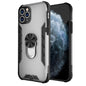 Magnetic Frosted PC + Matte TPU Shockproof Case with Ring Holder, For iPhone 11 Pro, For iPhone 11, For iPhone 11 Pro Max, For iPhone XS / X, For iPhone XS Max, For iPhone XR, For Samsung Galaxy Note20, For Samsung Galaxy Note20 Ultra