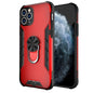 Magnetic Frosted PC + Matte TPU Shockproof Case with Ring Holder, For iPhone 11 Pro, For iPhone 11, For iPhone 11 Pro Max, For iPhone XS / X, For iPhone XS Max, For iPhone XR, For Samsung Galaxy Note20, For Samsung Galaxy Note20 Ultra