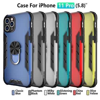 Magnetic Frosted PC + Matte TPU Shockproof Case with Ring Holder, For iPhone 11 Pro, For iPhone 11, For iPhone 11 Pro Max, For iPhone XS / X, For iPhone XS Max, For iPhone XR, For Samsung Galaxy Note20, For Samsung Galaxy Note20 Ultra