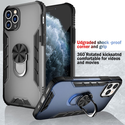 Magnetic Frosted PC + Matte TPU Shockproof Case with Ring Holder, For iPhone 11 Pro, For iPhone 11, For iPhone 11 Pro Max, For iPhone XS / X, For iPhone XS Max, For iPhone XR, For Samsung Galaxy Note20, For Samsung Galaxy Note20 Ultra
