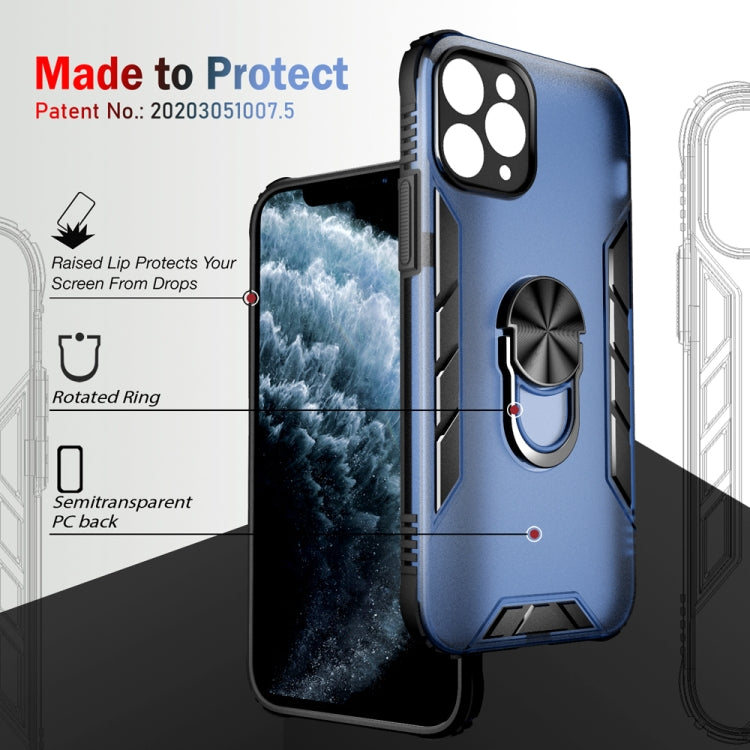Magnetic Frosted PC + Matte TPU Shockproof Case with Ring Holder, For iPhone 11 Pro, For iPhone 11, For iPhone 11 Pro Max, For iPhone XS / X, For iPhone XS Max, For iPhone XR, For Samsung Galaxy Note20, For Samsung Galaxy Note20 Ultra