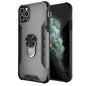 Magnetic Frosted PC + Matte TPU Shockproof Case with Ring Holder, For iPhone 11 Pro, For iPhone 11, For iPhone 11 Pro Max, For iPhone XS / X, For iPhone XS Max, For iPhone XR, For Samsung Galaxy Note20, For Samsung Galaxy Note20 Ultra