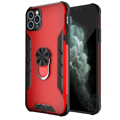 Magnetic Frosted PC + Matte TPU Shockproof Case with Ring Holder, For iPhone 11 Pro, For iPhone 11, For iPhone 11 Pro Max, For iPhone XS / X, For iPhone XS Max, For iPhone XR, For Samsung Galaxy Note20, For Samsung Galaxy Note20 Ultra