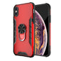 Magnetic Frosted PC + Matte TPU Shockproof Case with Ring Holder, For iPhone 11 Pro, For iPhone 11, For iPhone 11 Pro Max, For iPhone XS / X, For iPhone XS Max, For iPhone XR, For Samsung Galaxy Note20, For Samsung Galaxy Note20 Ultra