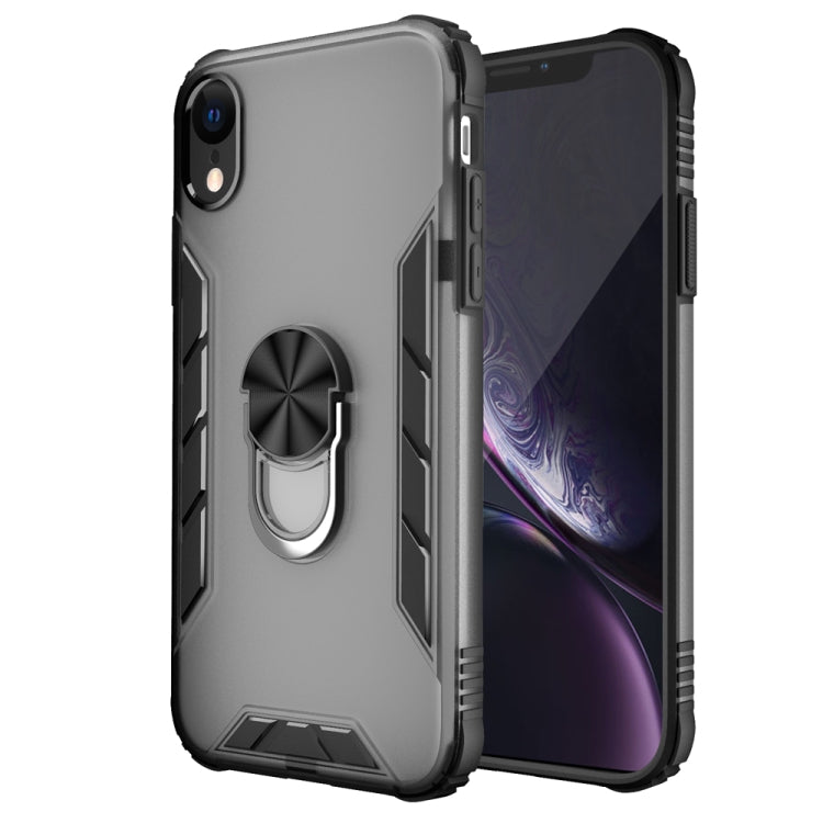 Magnetic Frosted PC + Matte TPU Shockproof Case with Ring Holder, For iPhone 11 Pro, For iPhone 11, For iPhone 11 Pro Max, For iPhone XS / X, For iPhone XS Max, For iPhone XR, For Samsung Galaxy Note20, For Samsung Galaxy Note20 Ultra