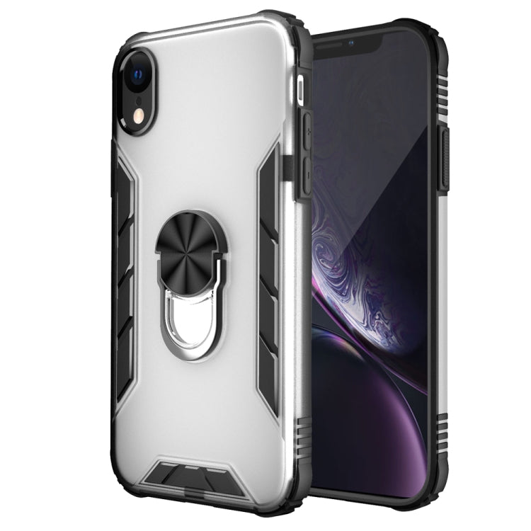 Magnetic Frosted PC + Matte TPU Shockproof Case with Ring Holder, For iPhone 11 Pro, For iPhone 11, For iPhone 11 Pro Max, For iPhone XS / X, For iPhone XS Max, For iPhone XR, For Samsung Galaxy Note20, For Samsung Galaxy Note20 Ultra
