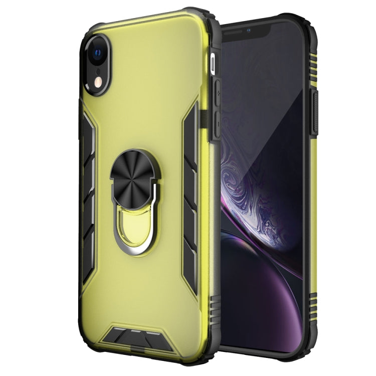 Magnetic Frosted PC + Matte TPU Shockproof Case with Ring Holder, For iPhone 11 Pro, For iPhone 11, For iPhone 11 Pro Max, For iPhone XS / X, For iPhone XS Max, For iPhone XR, For Samsung Galaxy Note20, For Samsung Galaxy Note20 Ultra