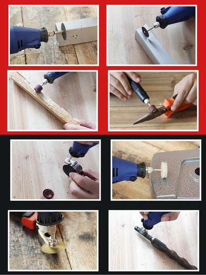 WLXY P-800 80 in 1 Mini Electric Drill Grinder Set, 110V-240V, US Plug, P-800 80 in 1