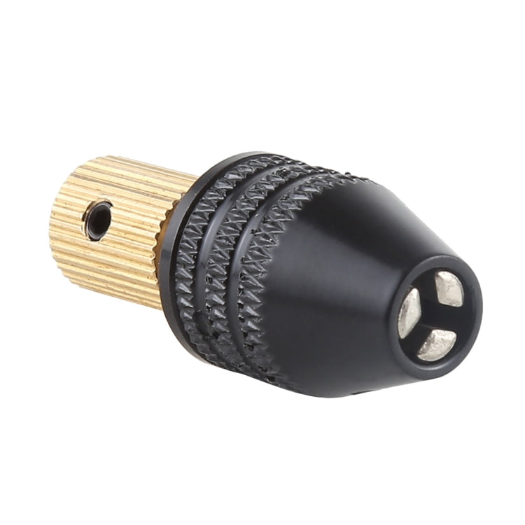 WLXY DIY003 0.5-3mm Mini Electric Grinder Drill Chuck Drill Shaft with Wrench, 3.17mm Inner Hole, WL-DIY003 3.17mm