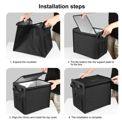 FunAdd Foldable Storage Fresh Box Vehicle Trunk Organizer Bag, 33x25.5x30.5cm