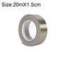 Plain Weave Double-sided Conductive Cloth Adhesive Cloth Single Sided Adhesive EMI Shielding Button Repairs, Size: 20m x 1.5cm, Size: 20m x 1.5cm