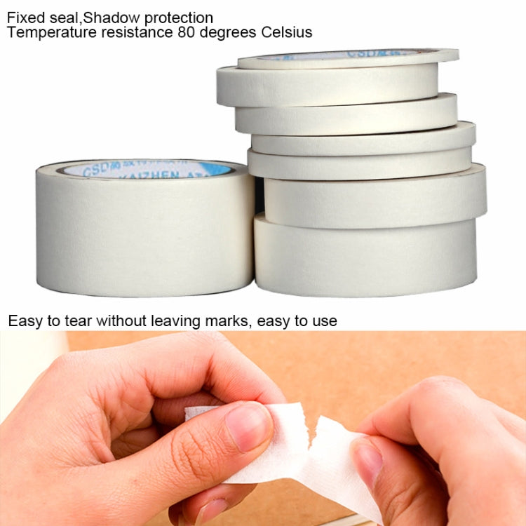 11 Volumes High Adhesion Decoration Spraying Masking office Writing Beautiful Paper Tape, Size: 50m x 25mm, 50m x 25mm