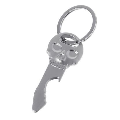 5 PCS Multi-function Skull Bottle Opener Key Chain Car Key Pendant, Size: 6.8x2.8cm, Skull shape