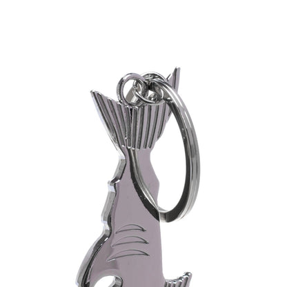5 PCS Multi-function Shark Bottle Opener Key Chain Car Key Pendant, Size: 13.5x3cm, Shark shape