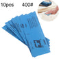 10pcs Grit 400 Wet And Dry Polishing Grinding Sandpaper，Size: 23 x 9cm, Grit 400