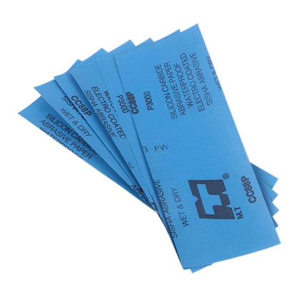 10pcs Grit 800 Wet And Dry Polishing Grinding Sandpaper，Size: 23 x 9cm, Grit 800