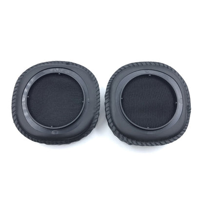 1 Pair Imitation Leather + Memory Foam Soft Headphone Jacket Earmuffs for Marshall MID ANC, with Rubber Plate Buckle, with Rubber Plate Buckle