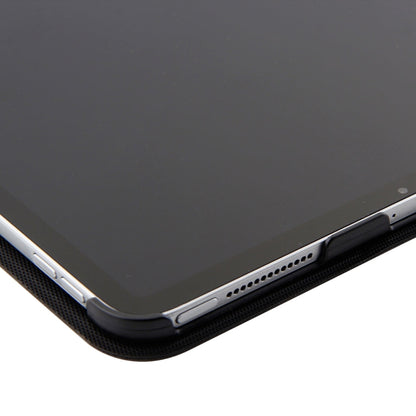 1130B Detachable Bluetooth 3.0 ABS Brushed Texture Keyboard + Lambskin Texture Leather Tablet Case for iPad Pro 11 inch (2018), with Three-gear Adjustment / Magnetic / Sleep Function, 1130B