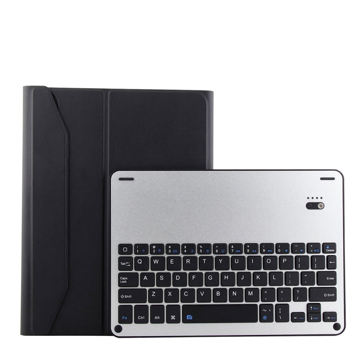 1139B Detachable Bluetooth 3.0 Aluminum Alloy Keyboard + Lambskin Texture Leather Tablet Case for iPad Pro 11 inch (2018), with Three-gear Adjustment / Magnetic / Sleep Function, 1139B