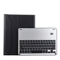1139B Detachable Bluetooth 3.0 Aluminum Alloy Keyboard + Lambskin Texture Leather Tablet Case for iPad Pro 11 inch (2018), with Three-gear Adjustment / Magnetic / Sleep Function, 1139B