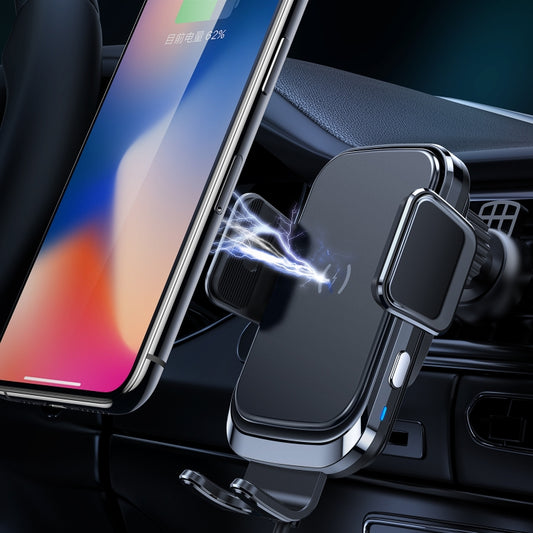 X7 Car Air Outlet Wireless Charging Mobile Phone Gravity Bracket Holder, Air Outlet
