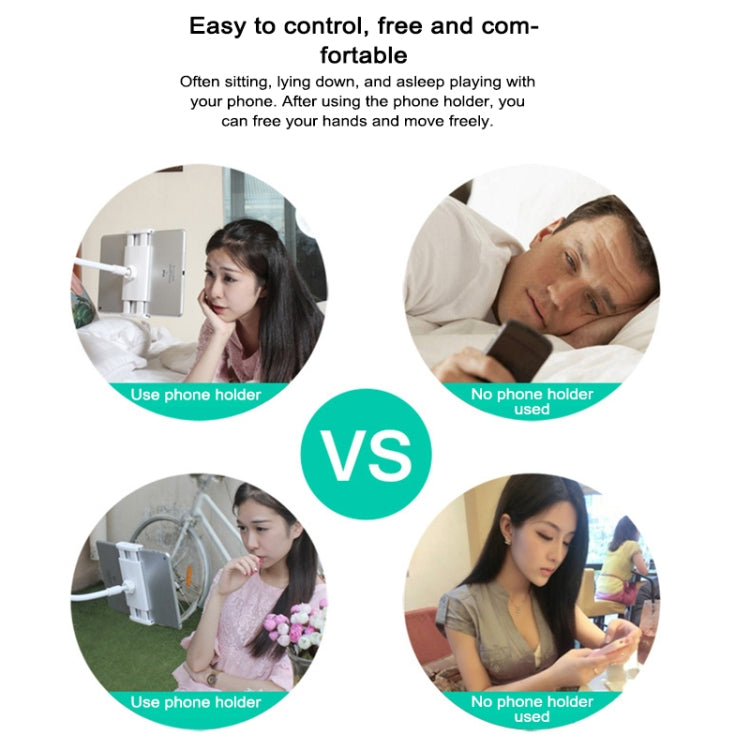 UBN-20 Universal 360 Degrees Rotating Detachable Three-stage Lazy Bracket Mobile Phone / Tablet Desktop Bracket, Three-stage Gold, Three-stage Grey, Three-stage Blue, Three-stage Silver, Three-stage Rose Gold