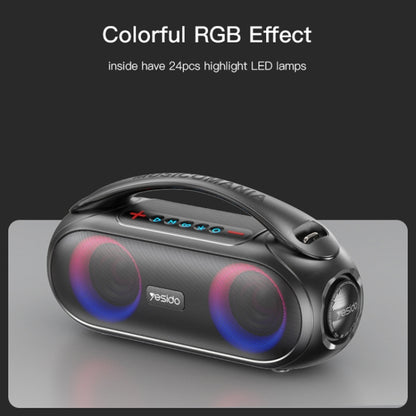Yesido YSW19 Colorful RGB Portable Outdoor Bluetooth Speaker