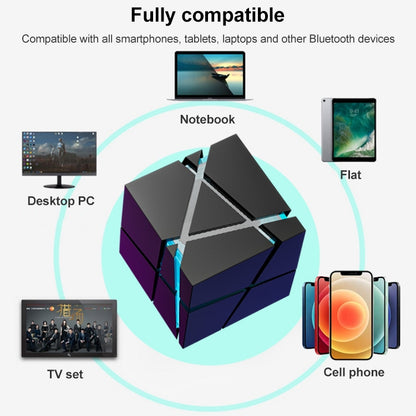 Qone 2 Cube Mini Portable Card Wireless Bluetooth Speaker, Bluetooth Speaker (Black), Bluetooth Speaker (Pink), Bluetooth Speaker (Blue), Bluetooth Speaker(White)