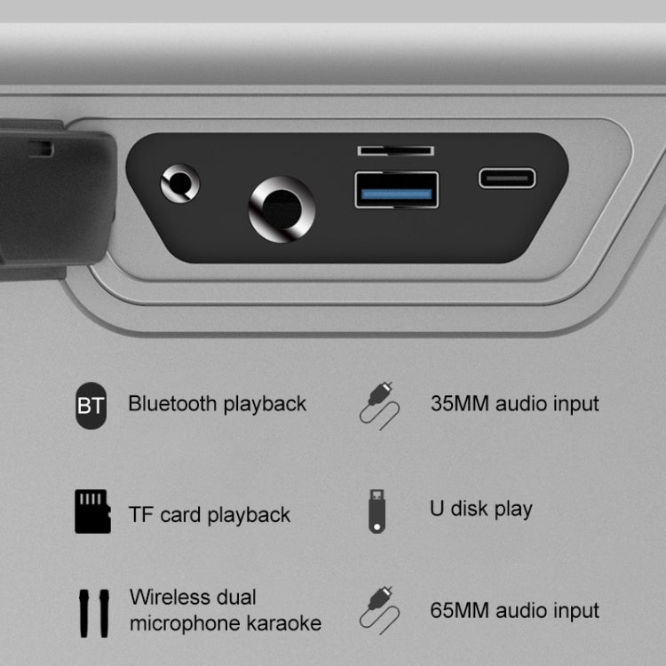 XDOBO King Max 140W IPX5 Waterproof Portable Karaoke Bluetooth Wireless Speaker