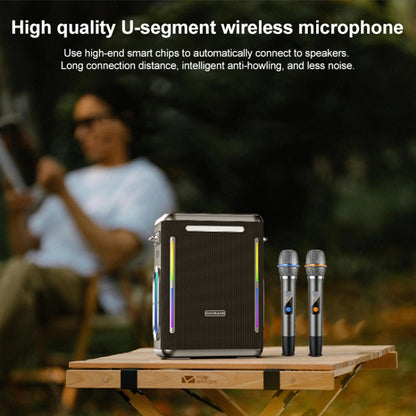 XDOBO SINOBAND Party 1981 300W Outdoor Portable TWS Bluetooth Speaker with LED Colorful Light