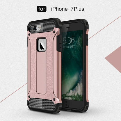 For iPhone 8 Plus & 7 Plus   Tough Armor TPU + PC Combination Case, For iPhone 7 Plus